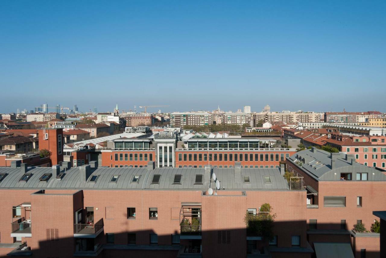 Exclusive Rooftop Apartment With Large Terrace In Solari/Tortona Milán Exteriér fotografie